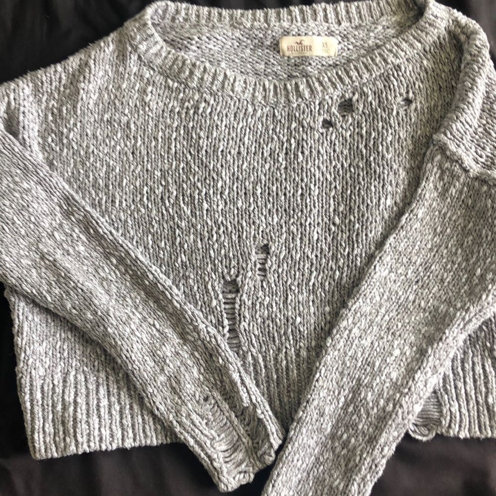 Knit cropped  sweater